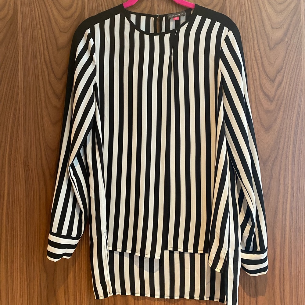 Vince Camuto High Low Blouse